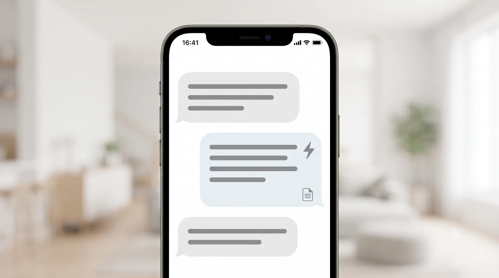 An AI concierge instantly answering a buyer inquiry 24/7, grounded in the property's uploaded documents